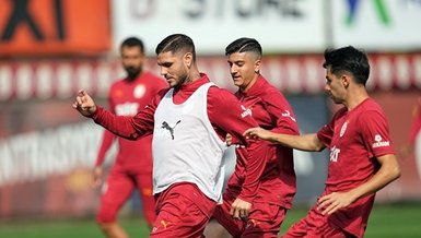 G.Ssaray, Antalyaspor maçı hazırlıklarını sürdürdü