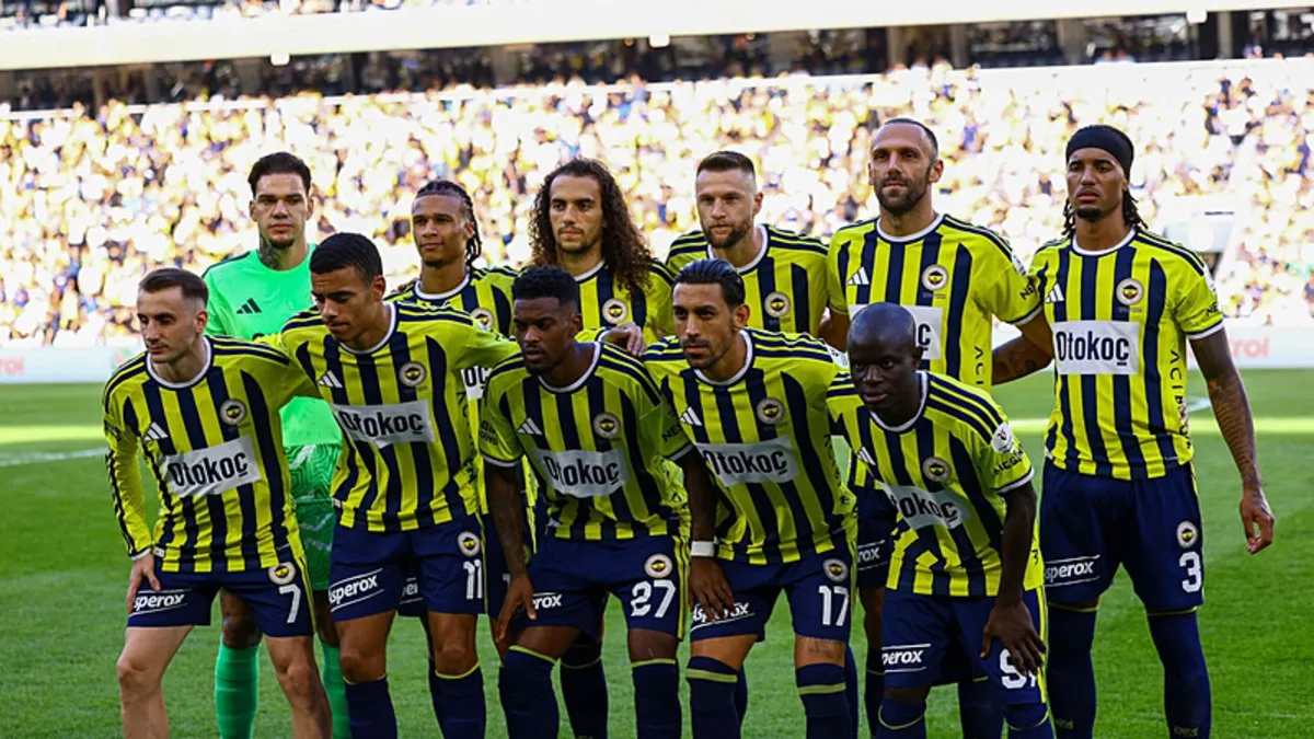 Fenerbahçe'nin Çaykur Rizespor maçı ilk 11'i belli oldu