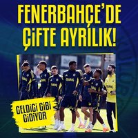 F.Bahçe'de çifte ayrılık! Geldiği gibi gidiyor
