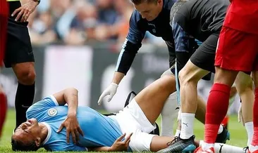 Manchester City'de Sane en az 6 ay yok