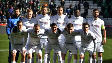Konyaspor sahasında galibiyeti unuttu