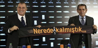 Fatih Terim 'son ayrılık' şekline gönderme yaptı