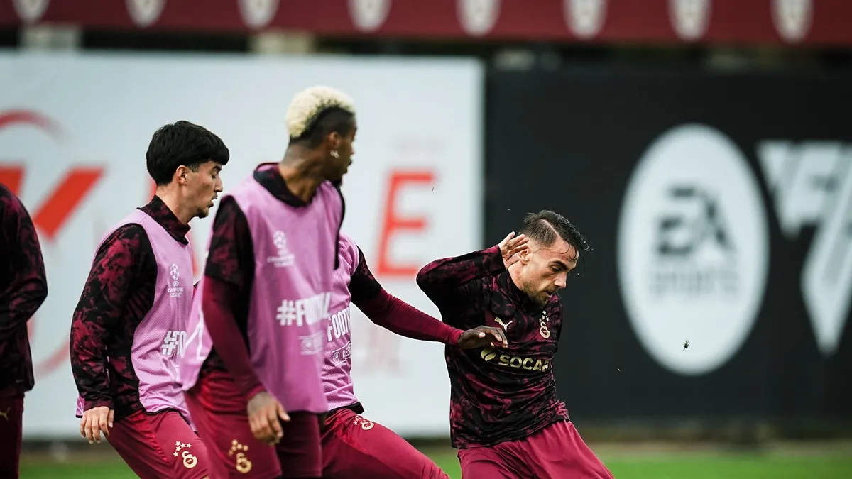 Galatasaray Bodo/Glimt maçının hazırlıklarına başladı