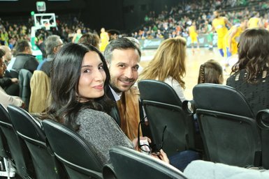 Darüşşafaka Doğuş - Maccabi maçında yıldızlar geçidi