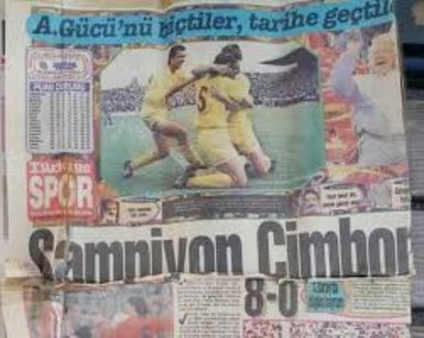 Tarih yazarı Galatasaray!