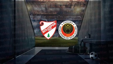 Boluspor - Gençlerbirliği maçı ne zaman, saat kaçta ve hangi kanalda canlı yayınlanacak? | Trendyol 1. Lig