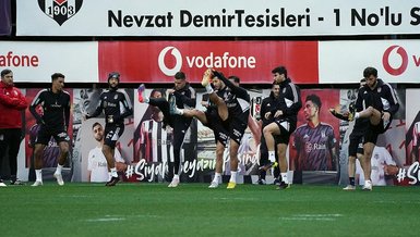 Beşiktaş günün ikinci antrenmanını gerçekleştirdi