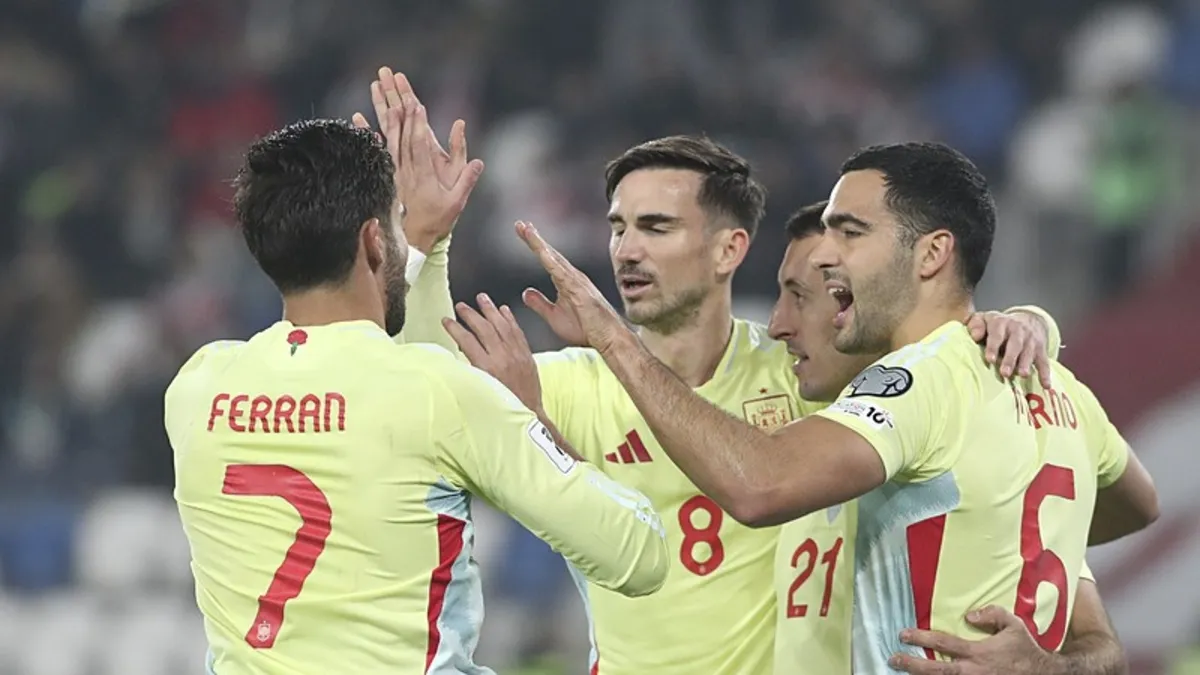Gürcistan’ı farklı yenen İspanya 5’te 5 yaptı