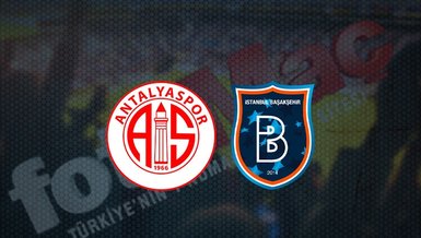 Antalyaspor - Başakşehir maçı ne zaman, saat kaçta ve hangi kanalda canlı yayınlanacak? | Süper Lig