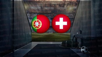 Portekiz - İsviçre maçı CANLI