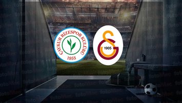 Rizespor Galatasaray maçı hangi kanalda?