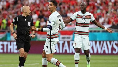 Son dakika spor haberi: Macaristan - Portekiz maçında Cristiano Ronaldo'dan Cüneyt Çakır'a penaltı itirazı! (EURO 2020 haberi)