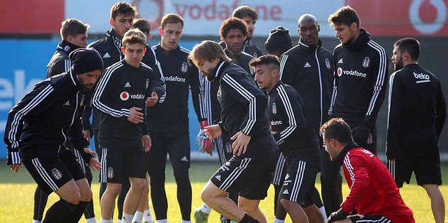 Beşiktaş kupa sınavına hazır