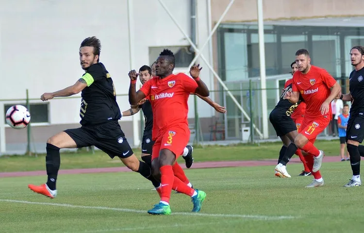 Kayserispor ile Osmanlıspor yenişemedi