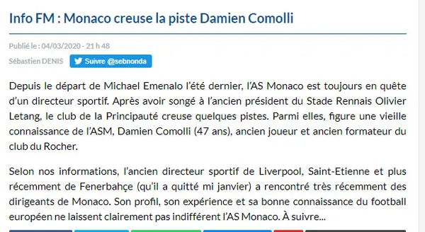 Fransız basını duyurdu! İşte Damien Comolli'nin yeni adresi - 2