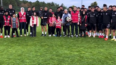 Beşiktaş özel misafirleri konuk etti