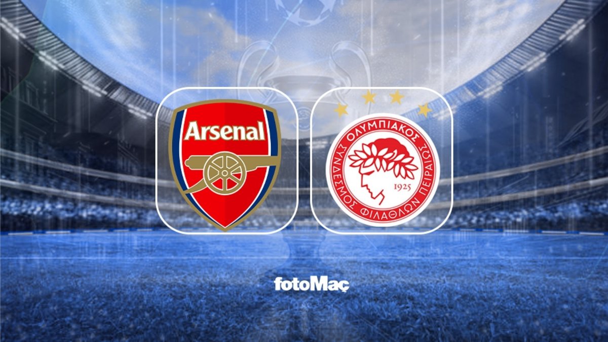 Arsenal-Olympiakos maçı canlı izle | Arsenal-Olympiakos maçı ne zaman, saat kaçta ve hangi kanalda? (UEFA Şampiyonlar Ligi) Arsenal-Olympiakos maçı canlı izle | Arsenal-Olympiakos maçı ne zaman, saat kaçta ve hangi kanalda? (UEFA Şampiyonlar Ligi)