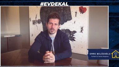 Emre Belözoğlu'ndan "Evde kal" mesajı!