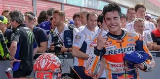 Arjantin’de birinci Marquez