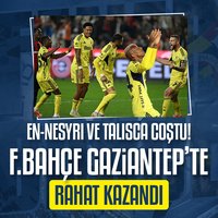 Gaziantep'te kazanan F.Bahçe!