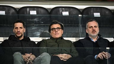 Montella tribünde izledi