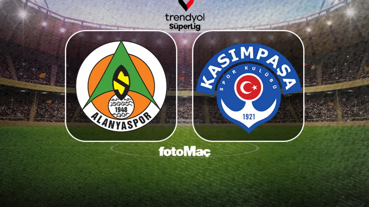 Corendon Alanyaspor Kasımpaşa maçı CANLI İZLE