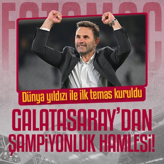 TRANSFER HABERİ | Galatasaray’dan şampiyonluk hamlesi! Dünya yıldızı ile ilk temas kuruldu