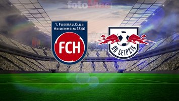 Heidenheim-RB Leipzig muhtemel 11'ler