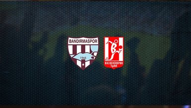 Bandırmaspor - Balıkesirspor maçı ne zaman, saat kaçta ve hangi kanalda canlı yayınlanacak? | TFF 1. Lig