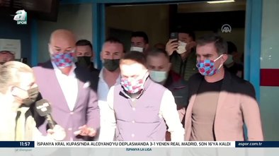 Trabzonspor'un yeni yıldızı Edin Visca şehre geldi!