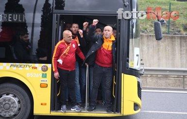 Galatasaraylılar Kadıköy’e böyle gitti 14 Nisan Pazar