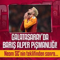G.Saray'da Barış Alper pişmanlığı!