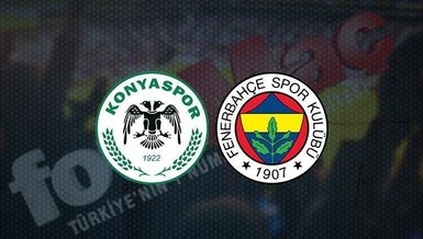 Konyaspor - Fenerbahçe maçı ne zaman? Fenerbahçe maçı hangi kanalda canlı yayınlanacak? Konyaspor Fenerbahçe maçı saat kaçta?