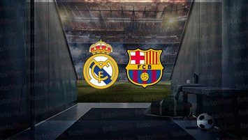 Real Madrid - Barcelona maçı tüm detayları!