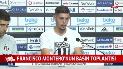 Francisco Montero: Kariyerimde attığım büyük bir adım