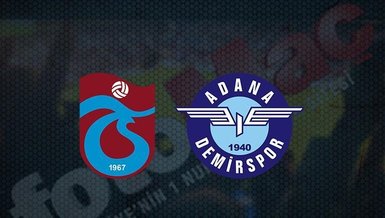Trabzonspor Adana Demirspor CANLI İZLE 🔥 | Trabzonspor - Adana Demirspor maçı hangi kanalda? Trabzonspor maçı saat kaçta?