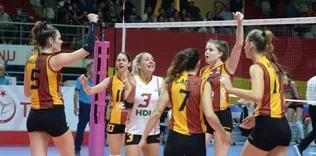 Galarasaray rakibine set vermedi!