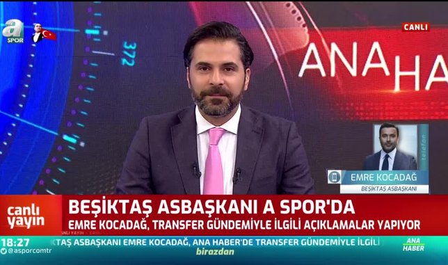 Beşiktaşlı yönetici Emre Kocadağ'dan transfer açıklaması!