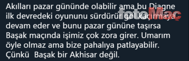 ’’Diagne Galatasaray tarihinin en kötü forvetidir’’