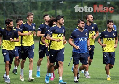 Yeni transfer Fenerbahçe antrenmanında!