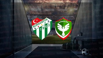 Bursaspor - Amedspor maçı saat kaçta?