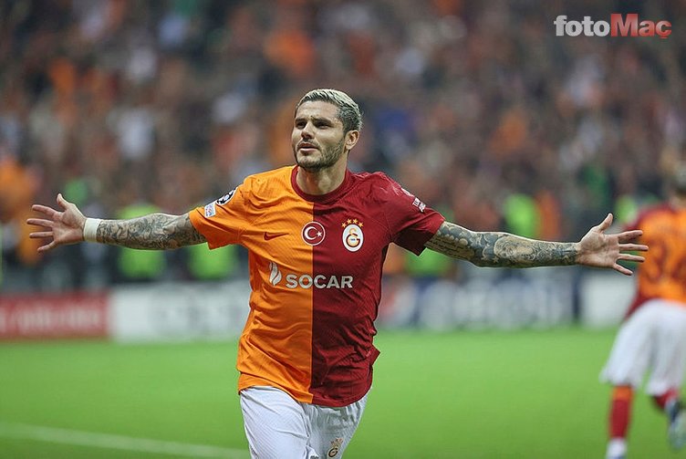 Galatasaray'da Mauro Icardi'den büyük başarı! O listede dünya yıldızlarını solladı