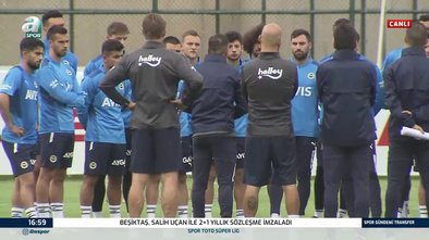 Son dakika spor haberi: Fenerbahçe Vitor Pereira yönetimindeki ilk çalışmasını yaptı
