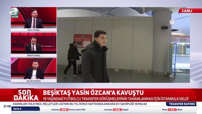 >Beşiktaş Yasin Özcan'a kavuştu!