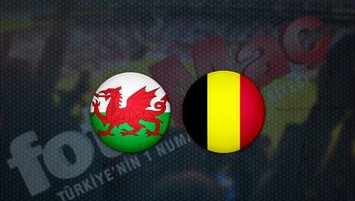 Galler Belçika maçı CANLI