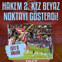 Trabzonspor ikinci penaltısını kazandı!