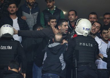 Beşiktaş - Karşıyaka maçında olay
