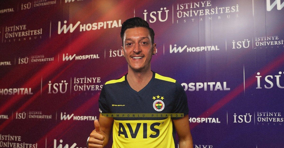 mesut ozil in paylasimi taraftari