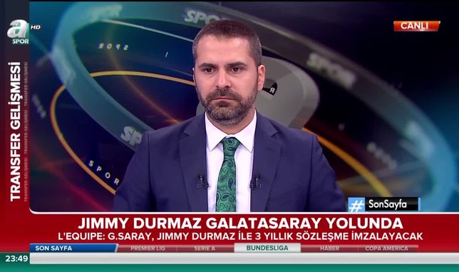 Jimmy Durmaz Galatasaray yolunda | Video haber