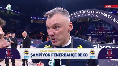 Jasikevicius: Oyuncularım sahada olabilmek için devasa bir çaba gösterdi!